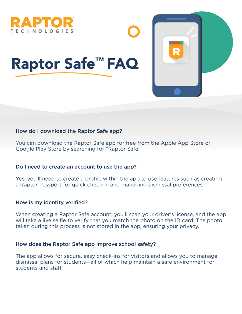 raptor SAFE