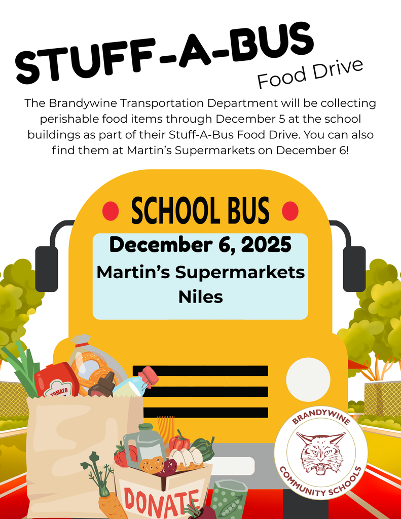stuff a bus food drive December 6, 2025 at martin's supermarkets