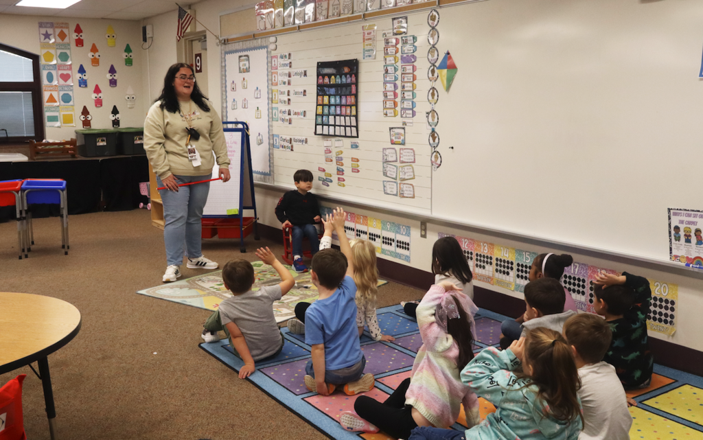 class facing teacher