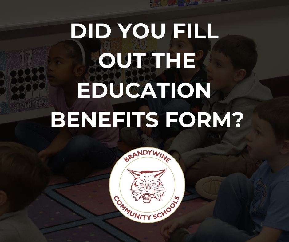 did you fill out the education benefits form