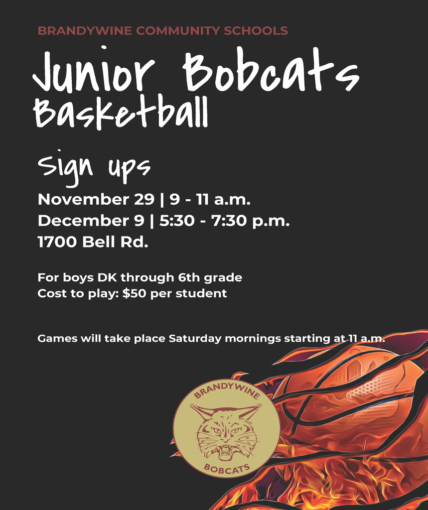 junior bobcats basketball sign ups