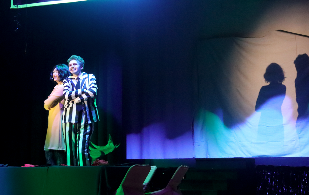 Beetlejuice and Lydia 