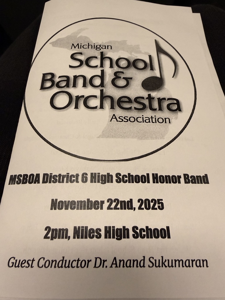 student brochure of honors band