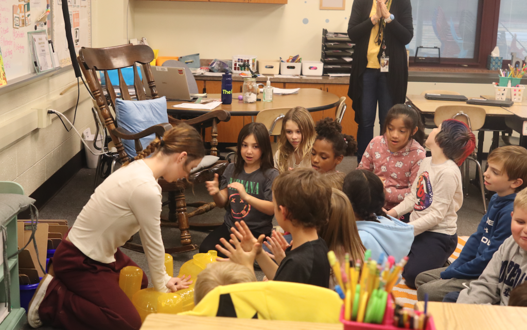 showing how to do cpr on gummy bears
