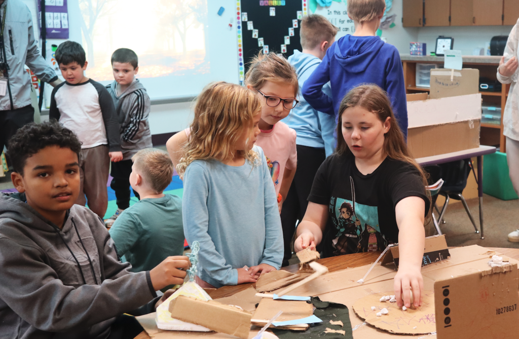 kids playing with toys