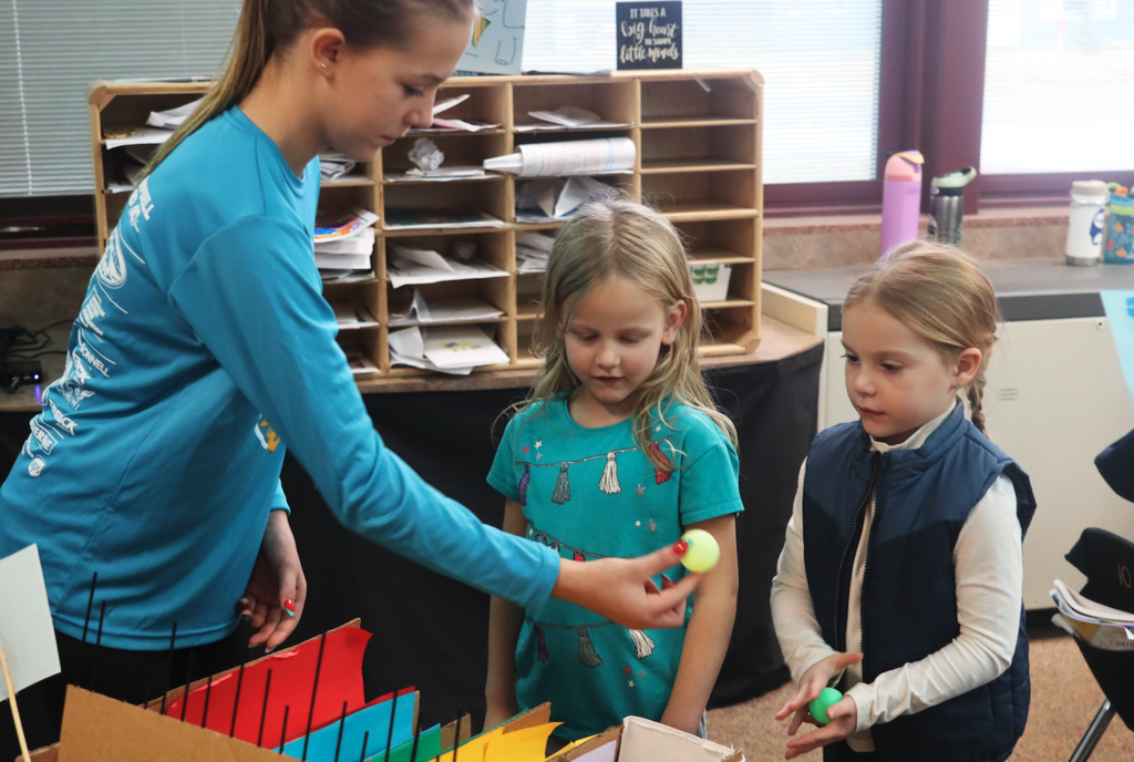 kids playing with toys