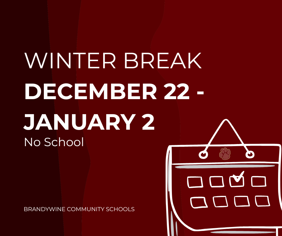 winter break December 22 - January 2