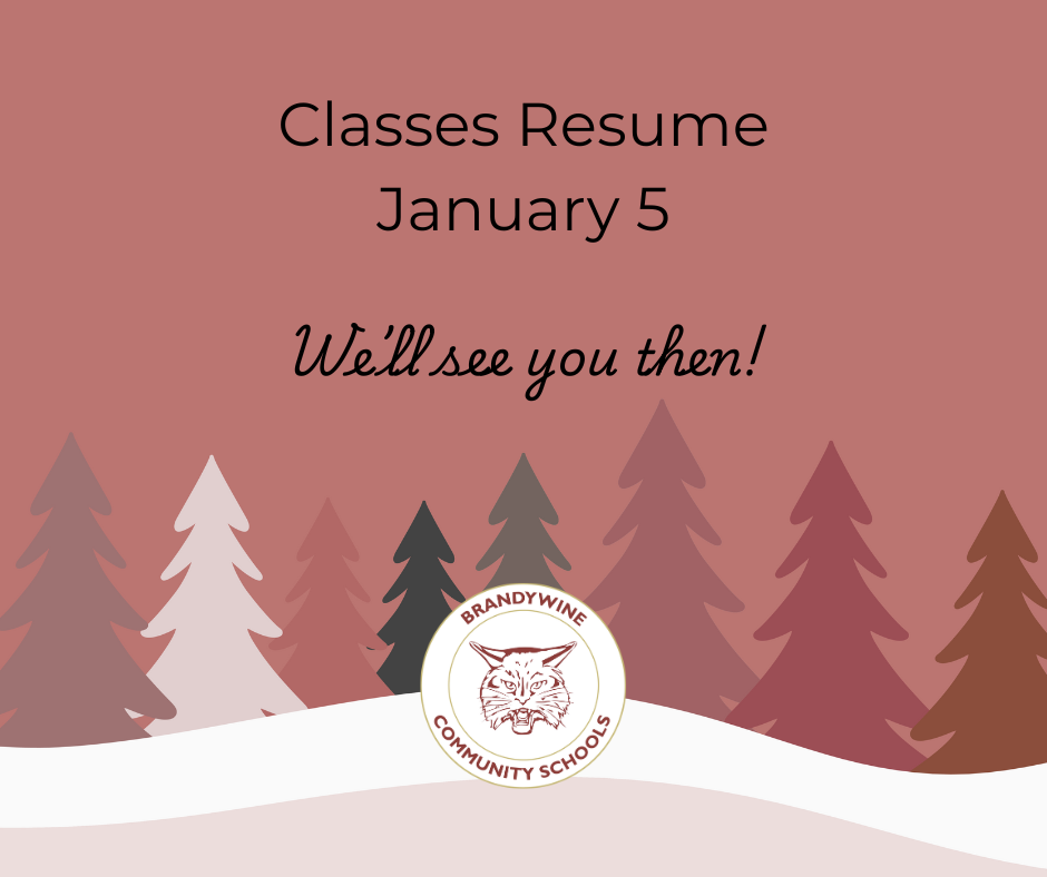 classes resume January 5 we'll see you then
