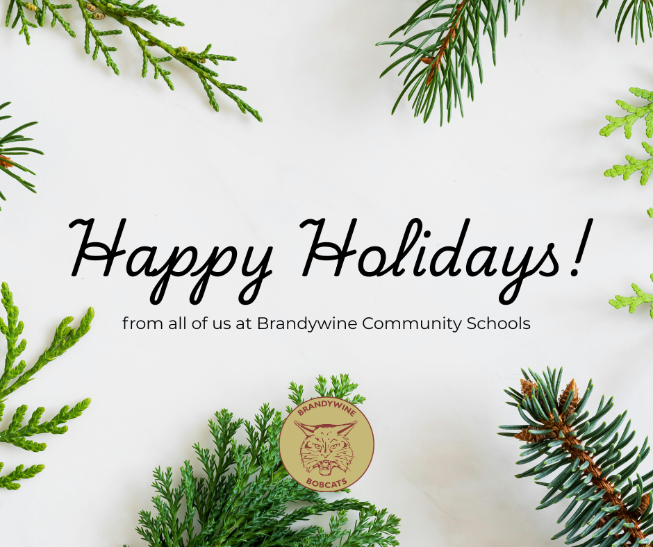 happy holidays from Brandywine community schools
