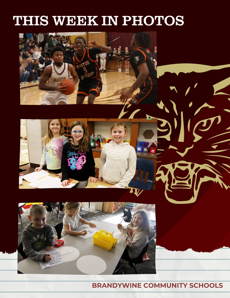 this week in photos basketball, three girls in class, kids sitting at a table