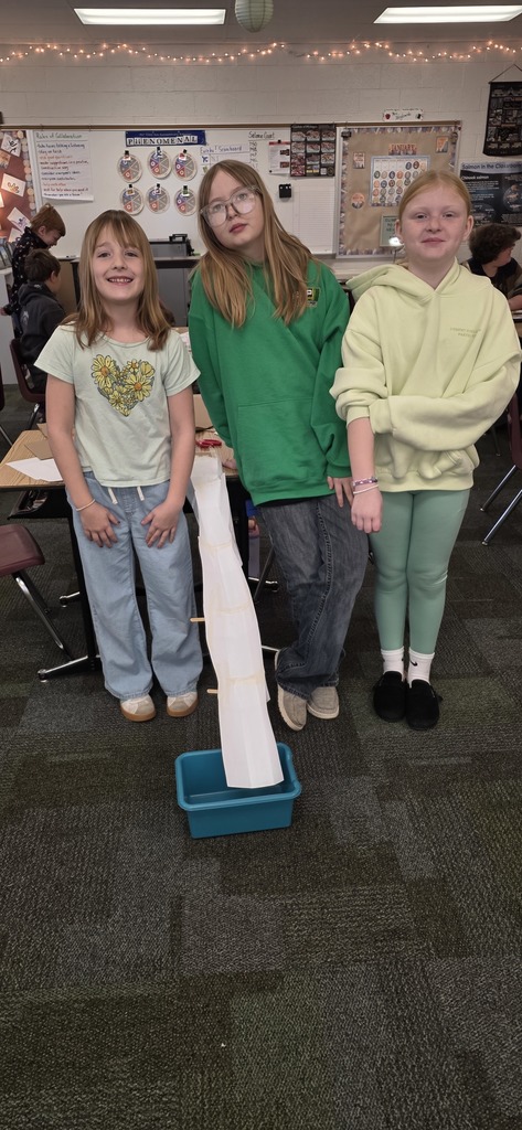 group of kids with invention