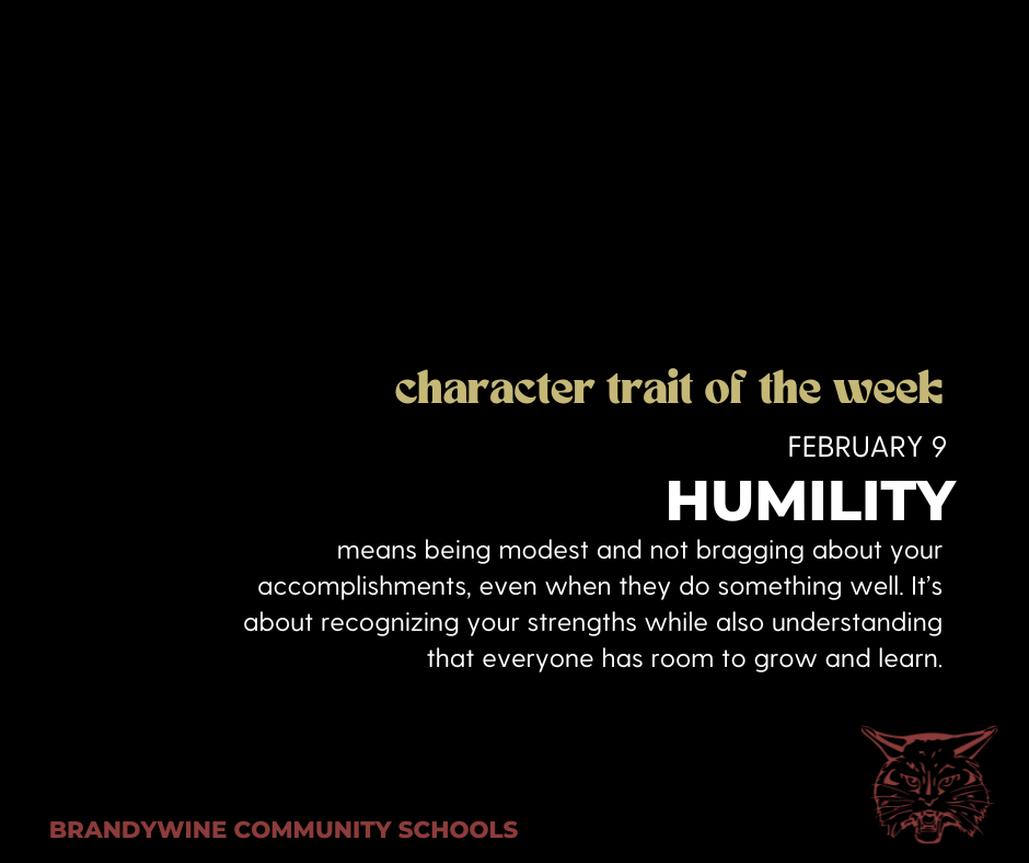 Humility means being modest and not bragging about your accomplishments, even when they do something well. It’s about recognizing your strengths while also understanding that everyone has room to grow and learn.