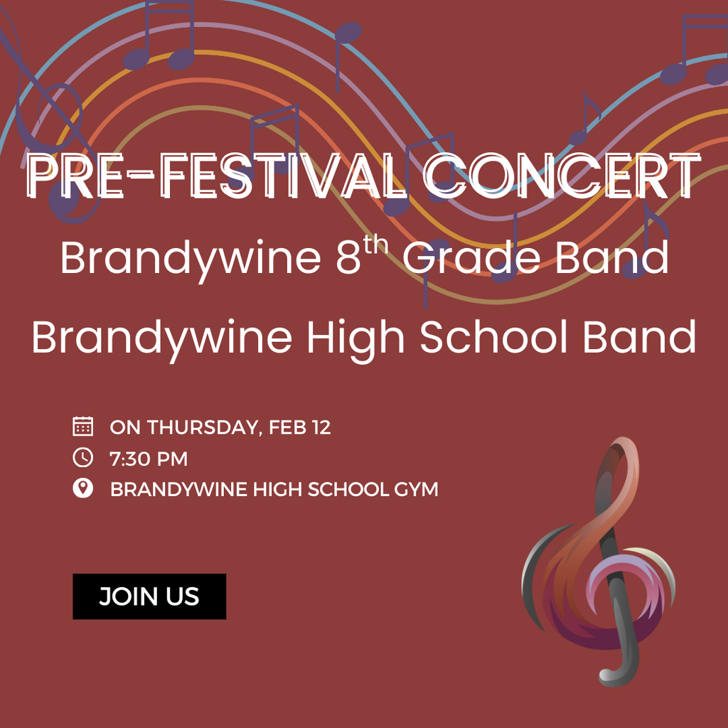 pre festival band concert Thursday February 12 730 p.m.