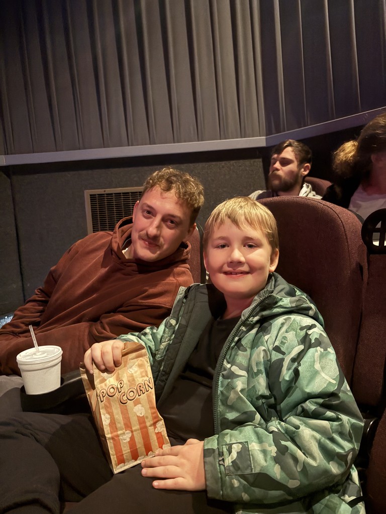 little boy with his dad