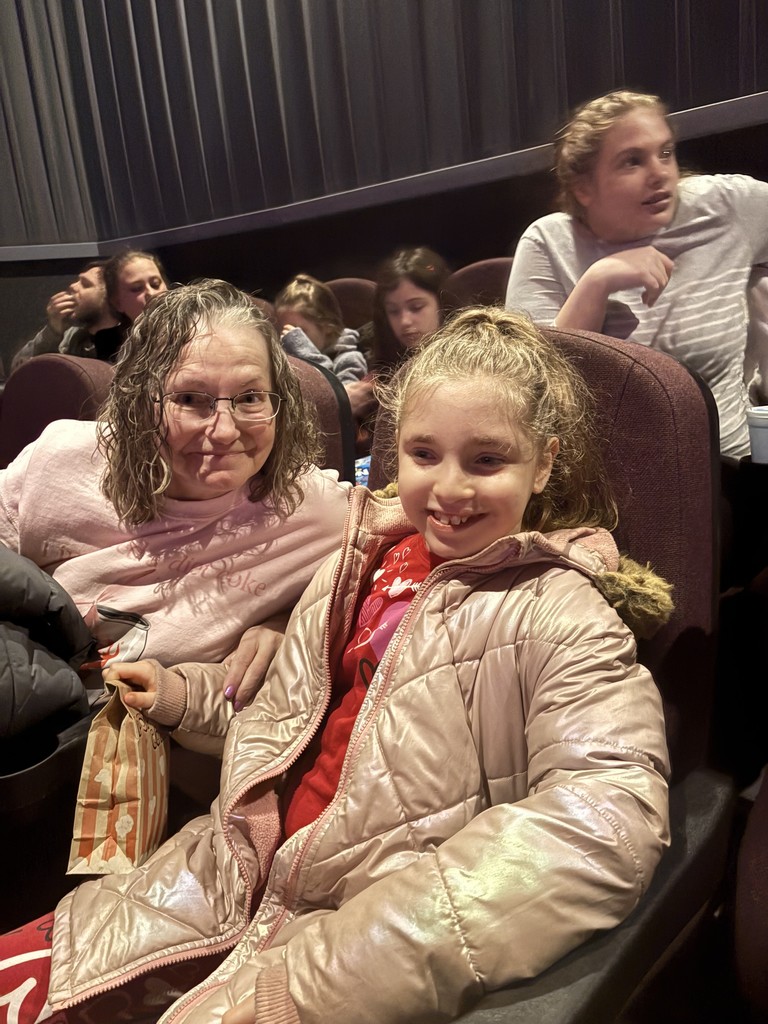 little girl with adult