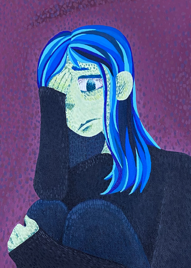 drawing by art student