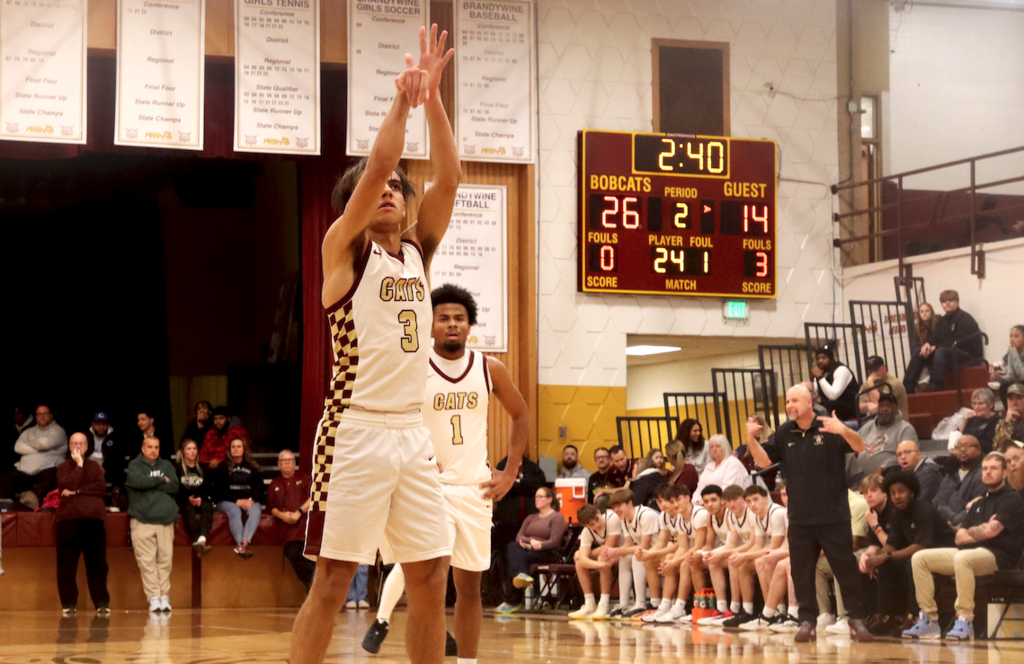 Burt throwing free throw