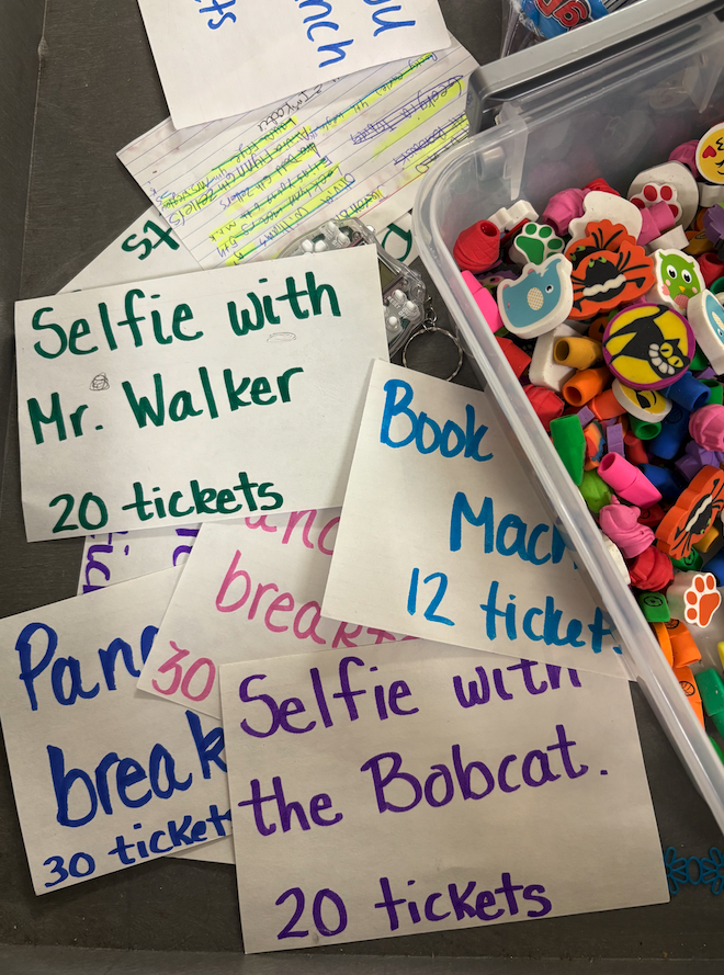 different rewards for ROAR cart