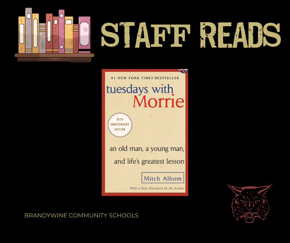 staff reads Tuesday with morrie