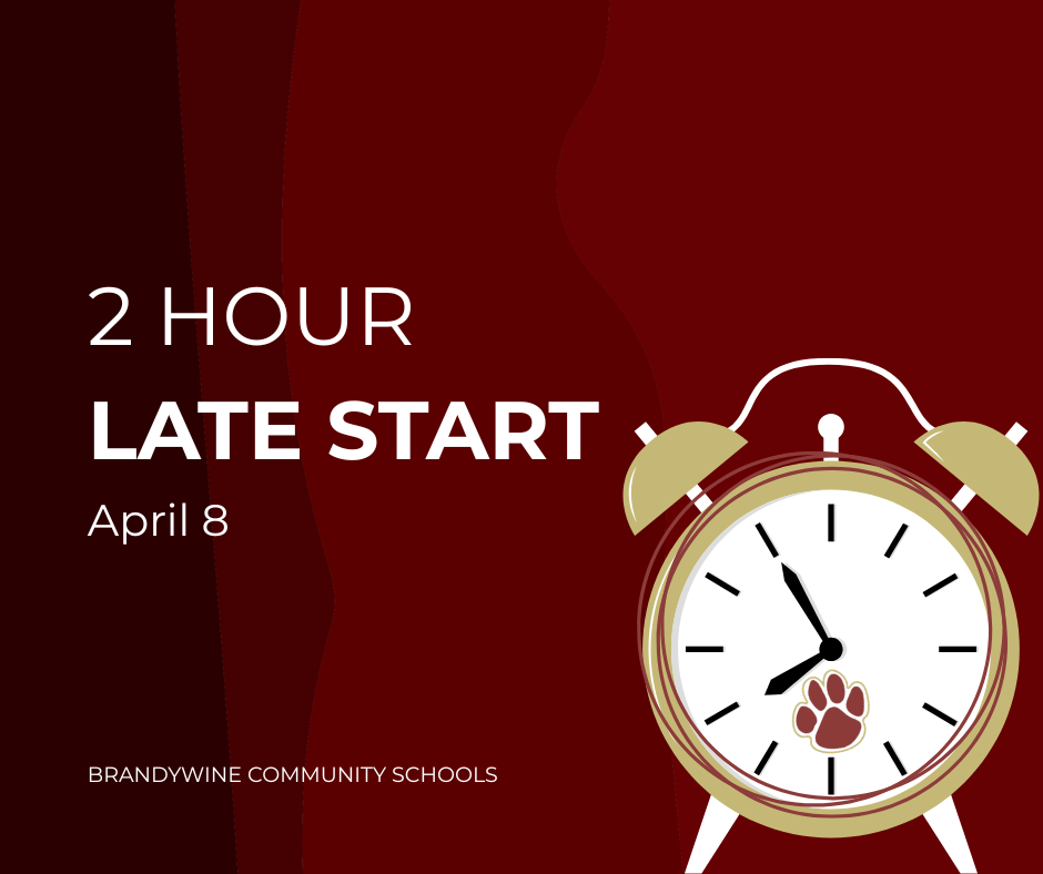 2 hour late start April 8