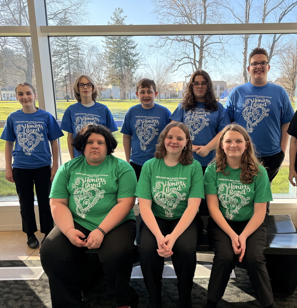 students in picture for band event