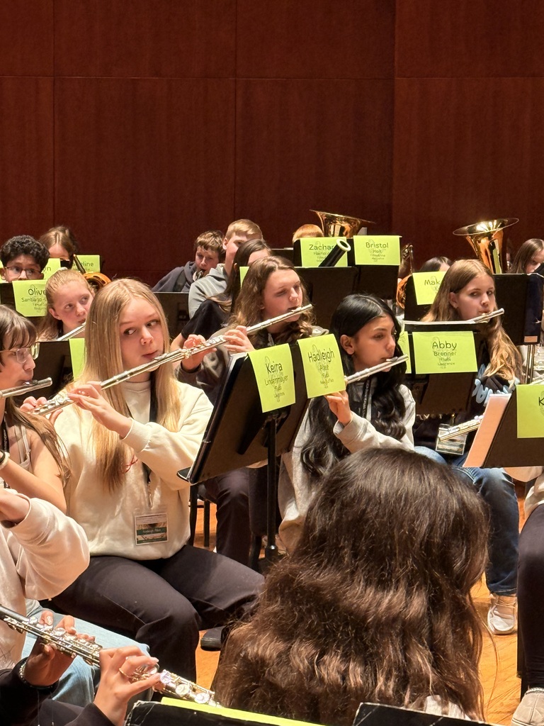 students playing flute