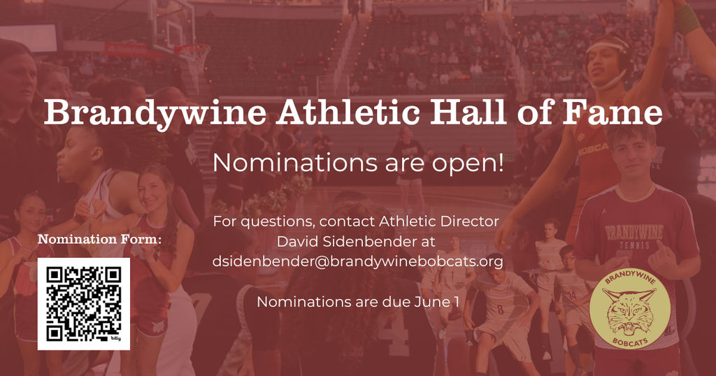 Brandywine athletic hall of fame nominations are open 