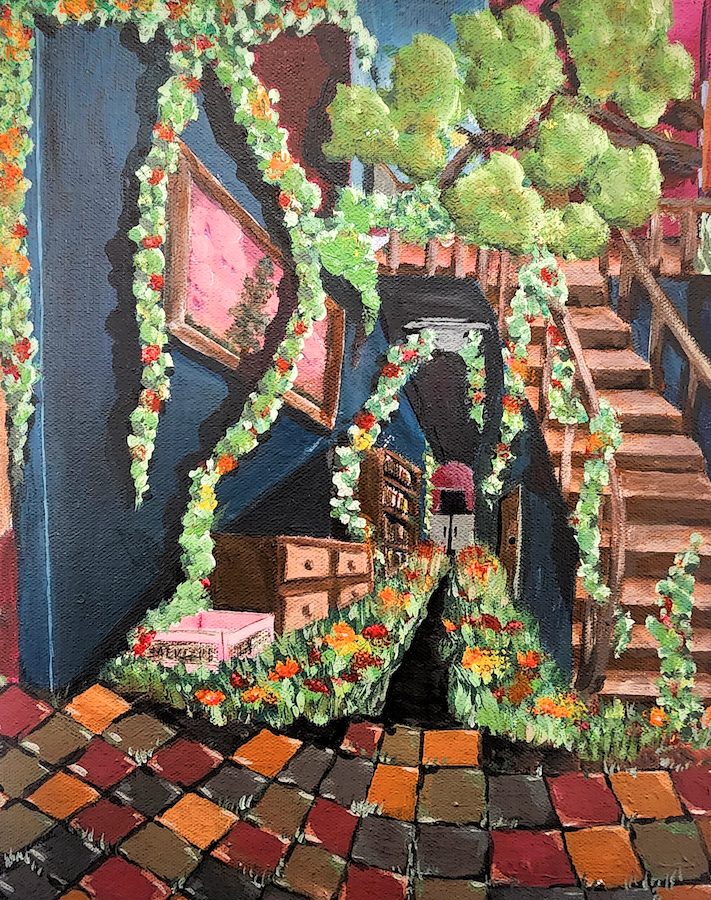 surrealism pin