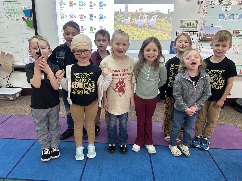 group of kids dressed ike mr. Severin