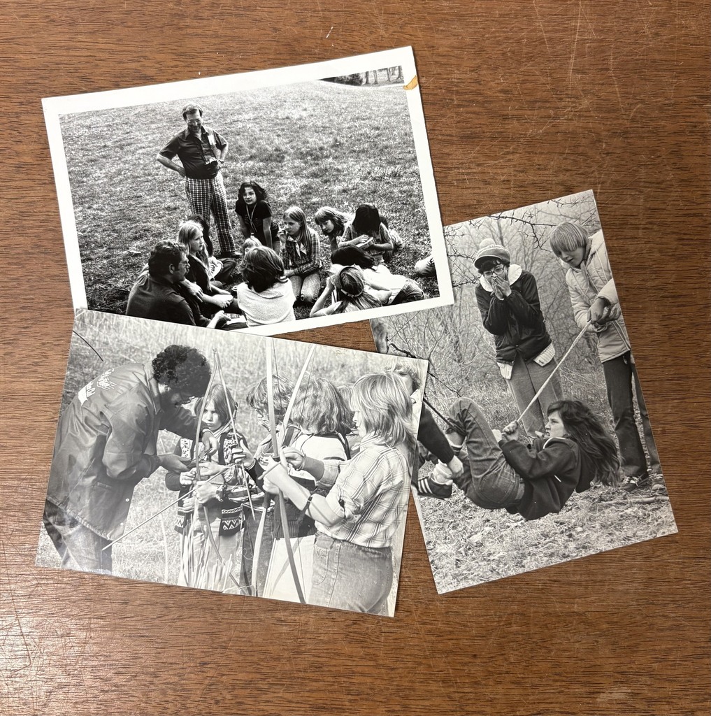 old vintage photos from fifth grade camp