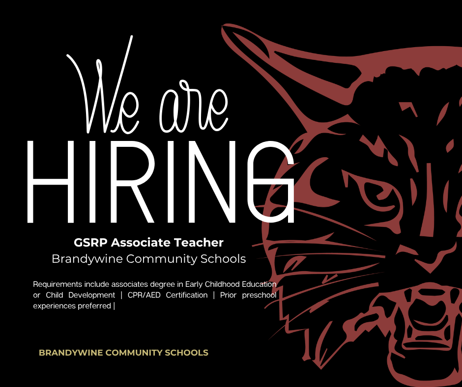 we are hiring a GSRP Associate Teacher
