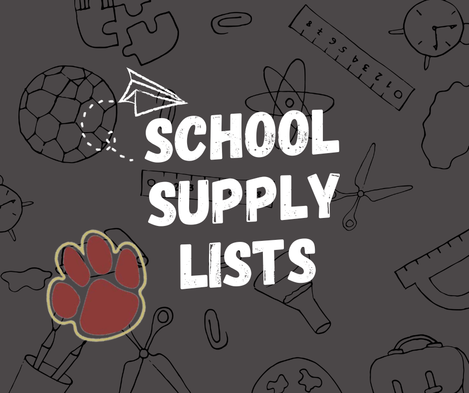 school supply lists