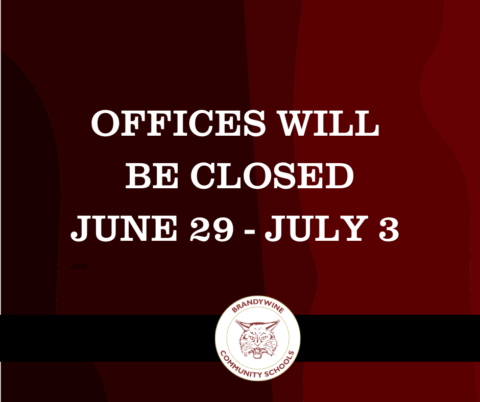 offices will be closed june 29-july 3