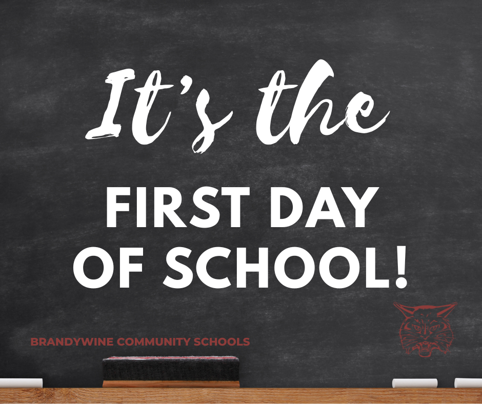 it's the first day of school