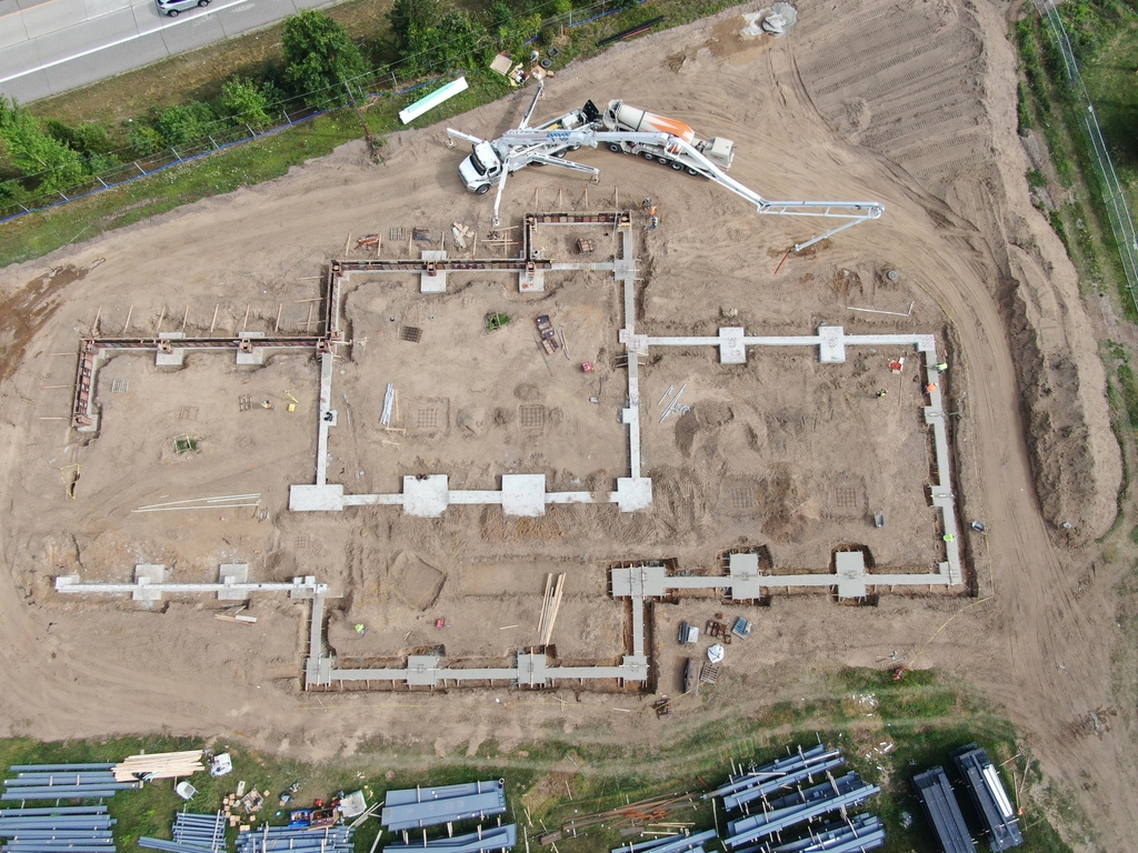 CTE gym construction