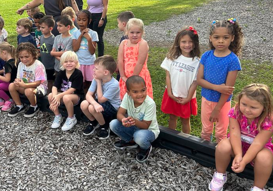 group of kids on the playground