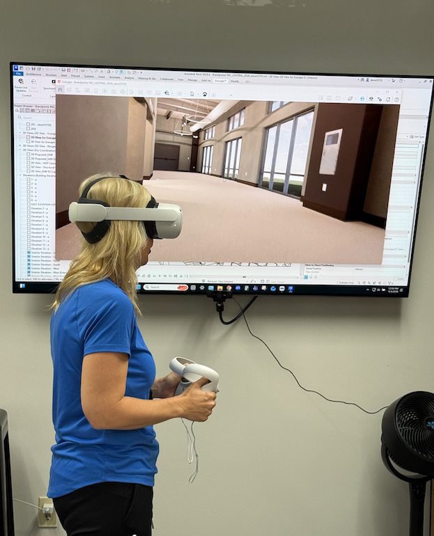 ruth doing virtual tour