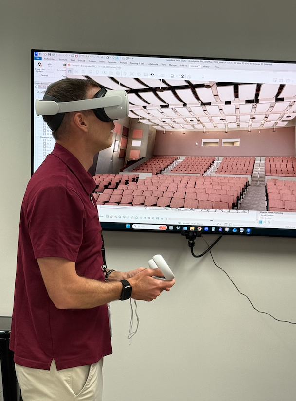 evan doing virtual tour