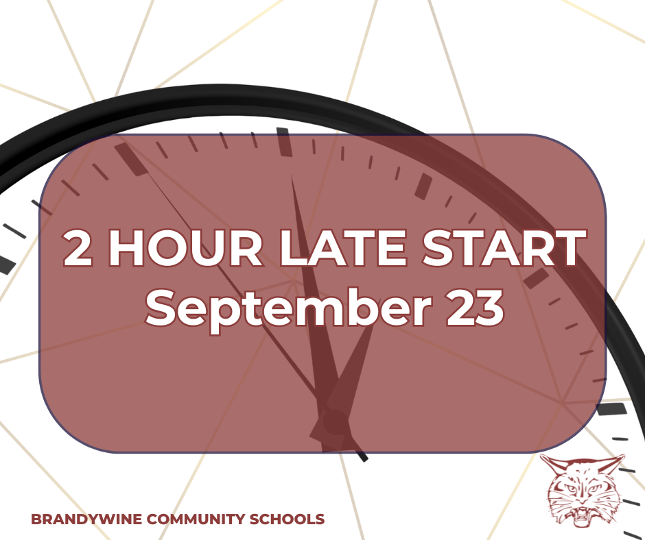 2 hour late start september 23