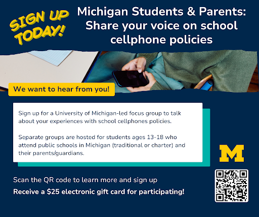 michigan students & parents share your voice on school cellphone policies.