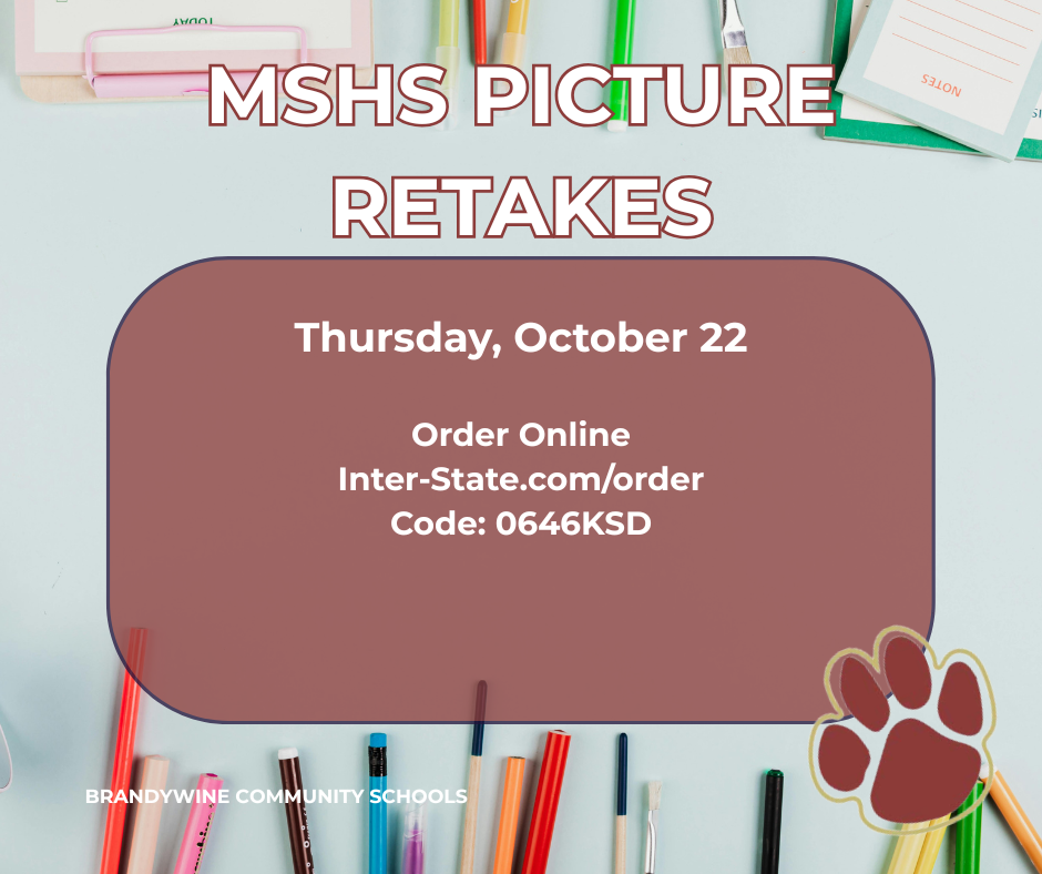 mshs picture day thursday, october 22 order online