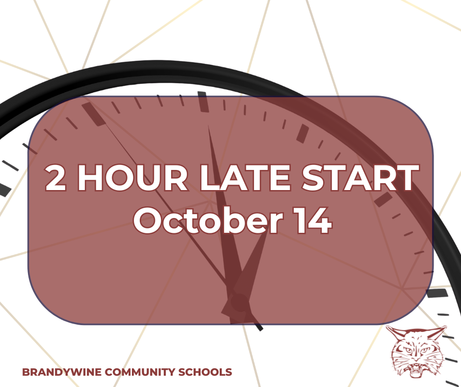 2 hour late start october 14