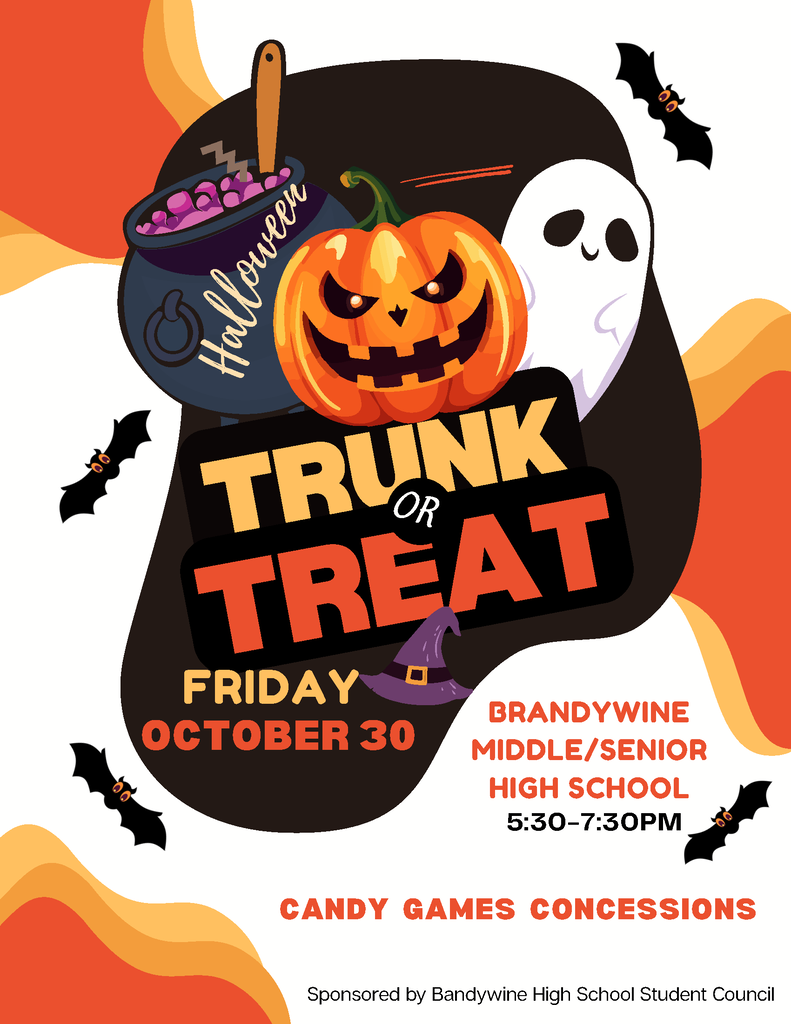 trun or treat friday october 30 from 5:30 - 7:30