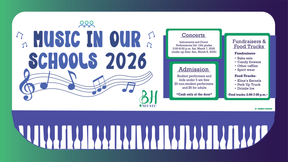 Music In Our Schools flyer