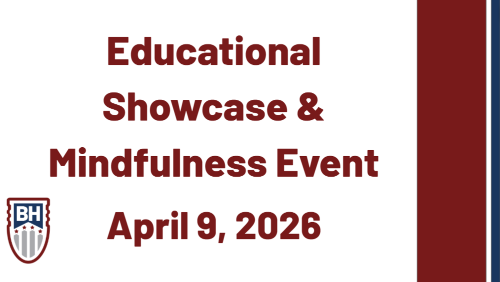 Education Showcase and Mindfulness Night