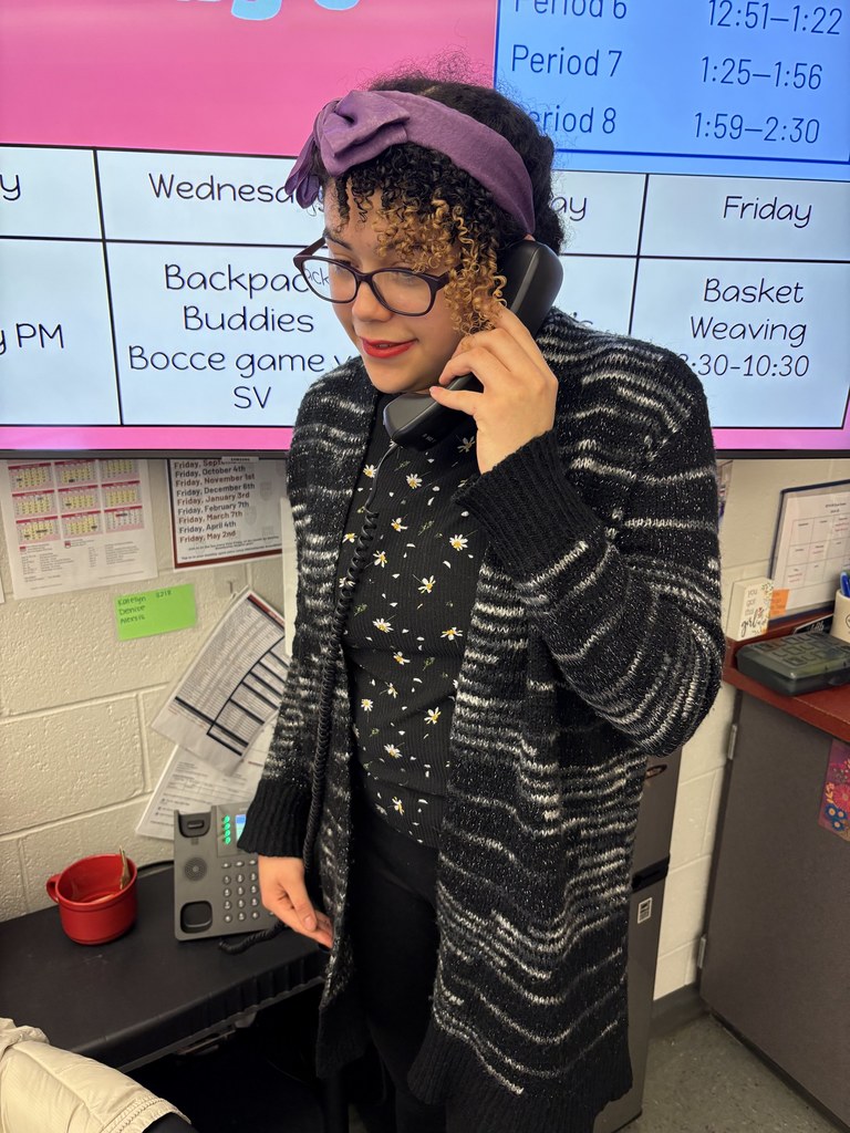 Practicing phone calls