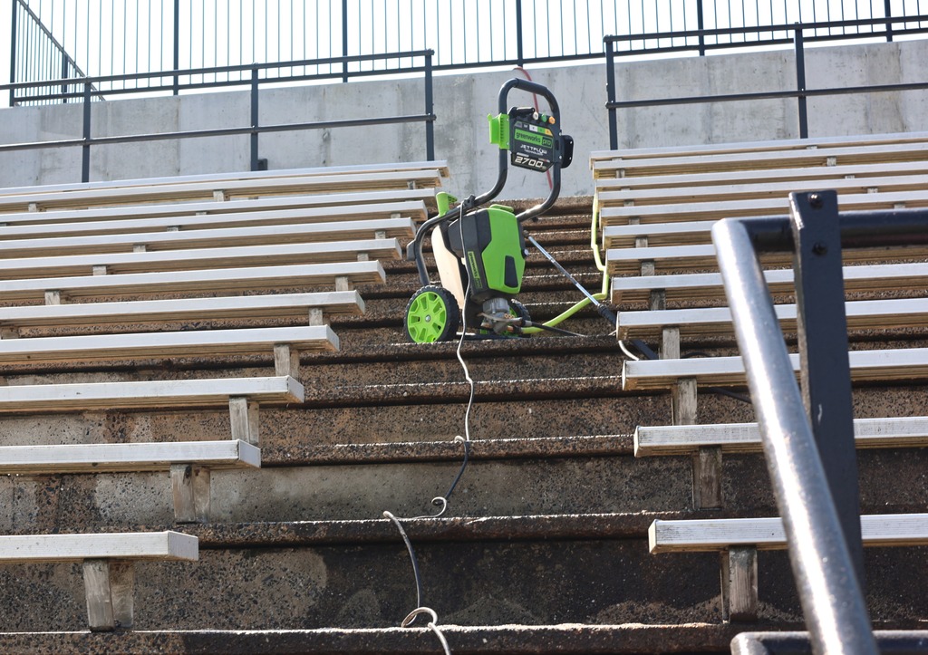 pressure washing