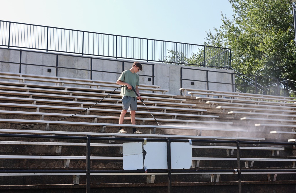 pressure washing