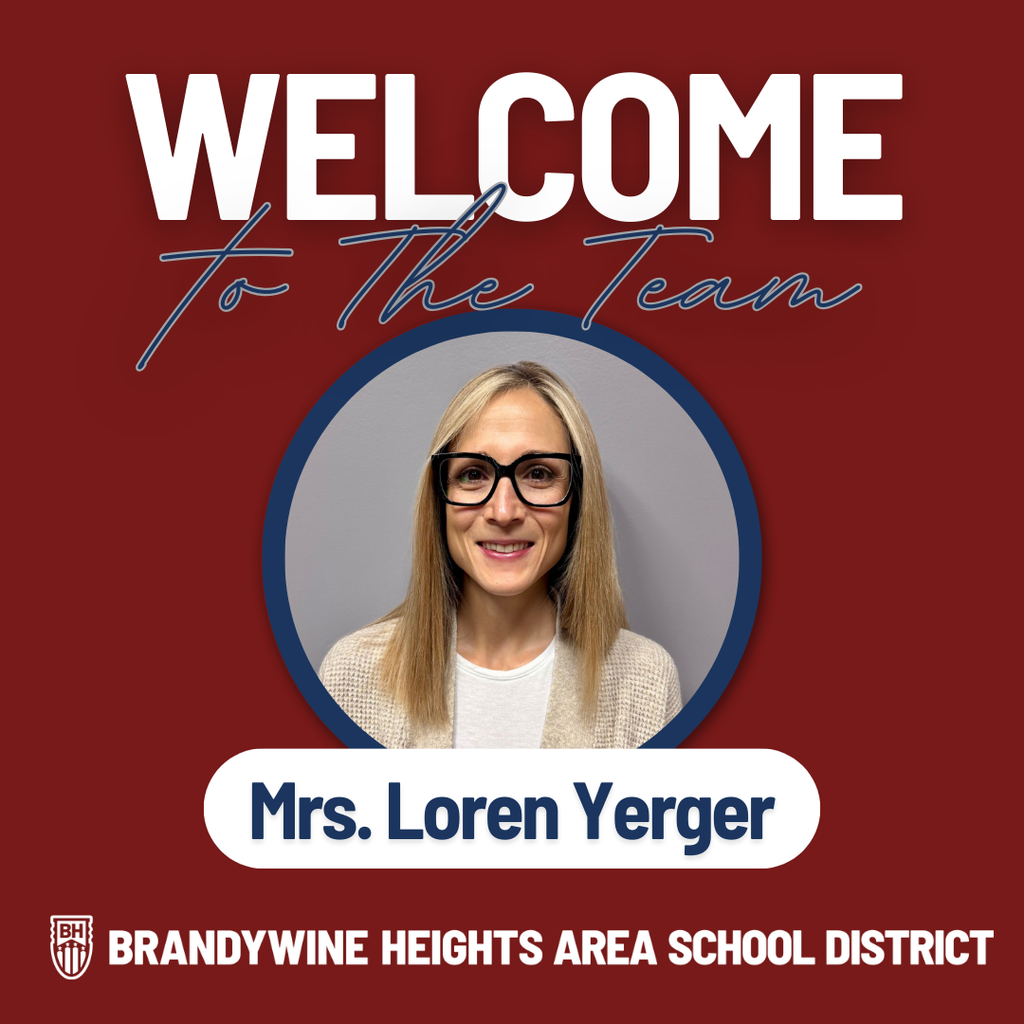 Welcome Mrs. Yerger!