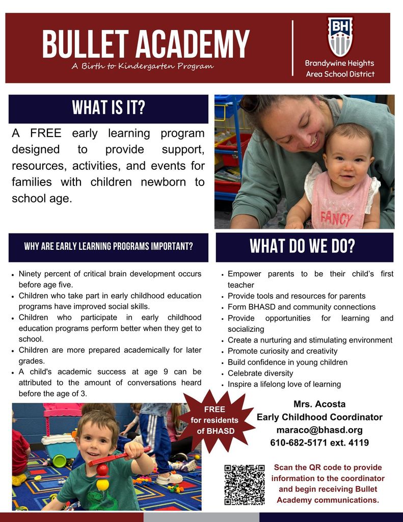 Bullet Academy Flyer